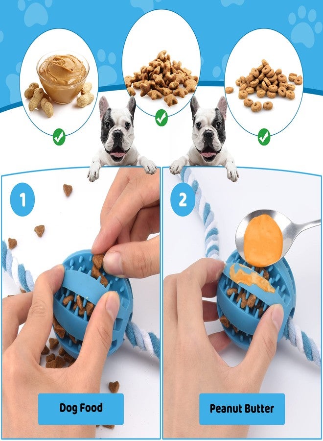 ChengFu Interactive Dog Toys, Crate Training Aids for Puppies, Reduce Stress Anxiety Peanut Butter Dog Food Treat Dispenser Toys - Image 4